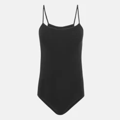 Sort bambus bodystocking