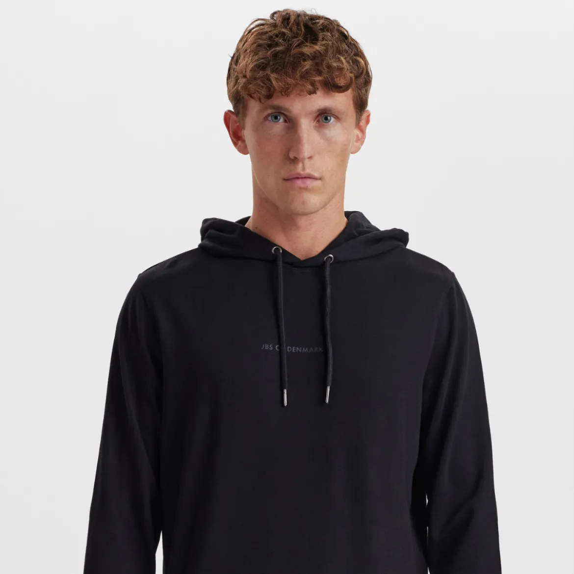 Sort bambus hoodie