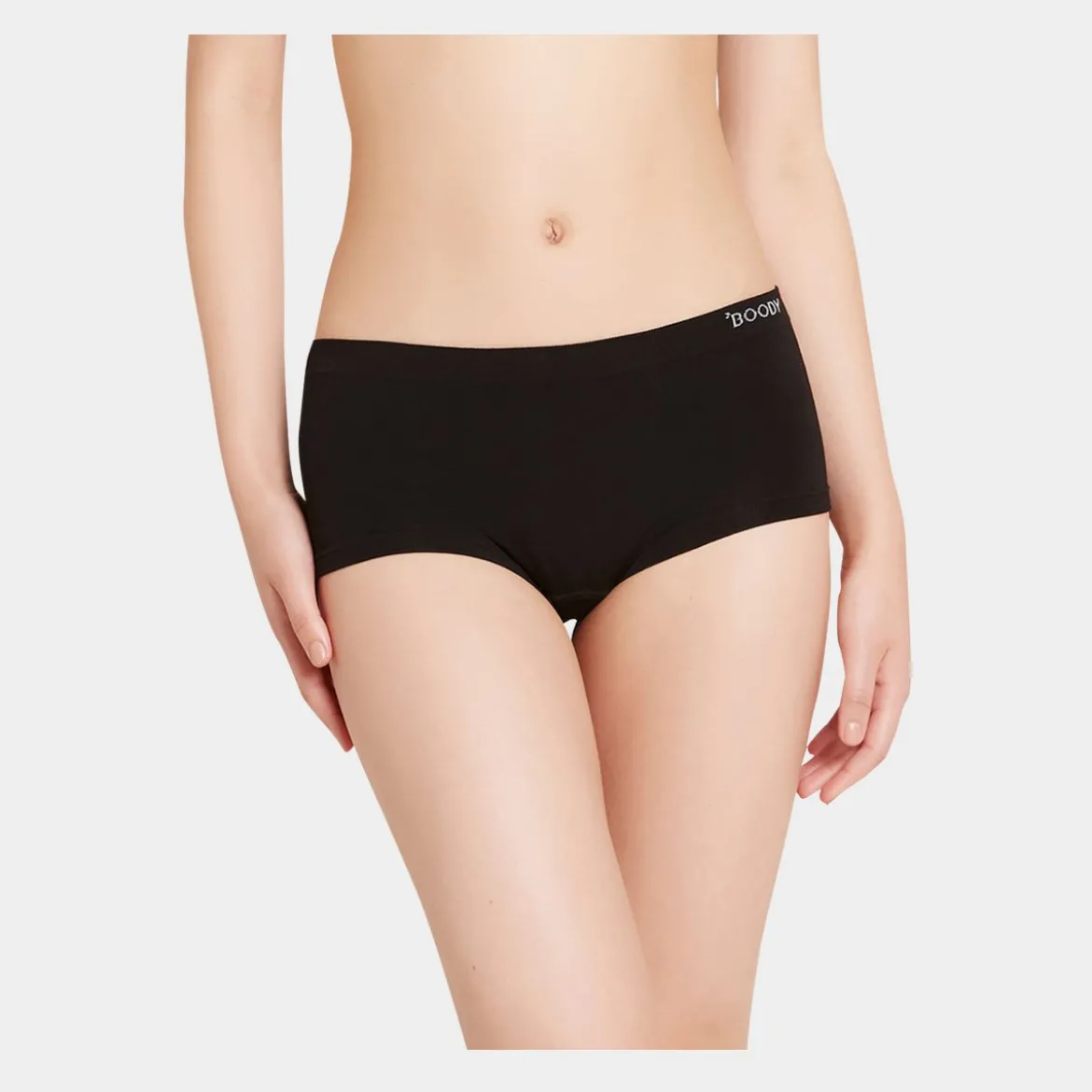Sort bambus Hotpants