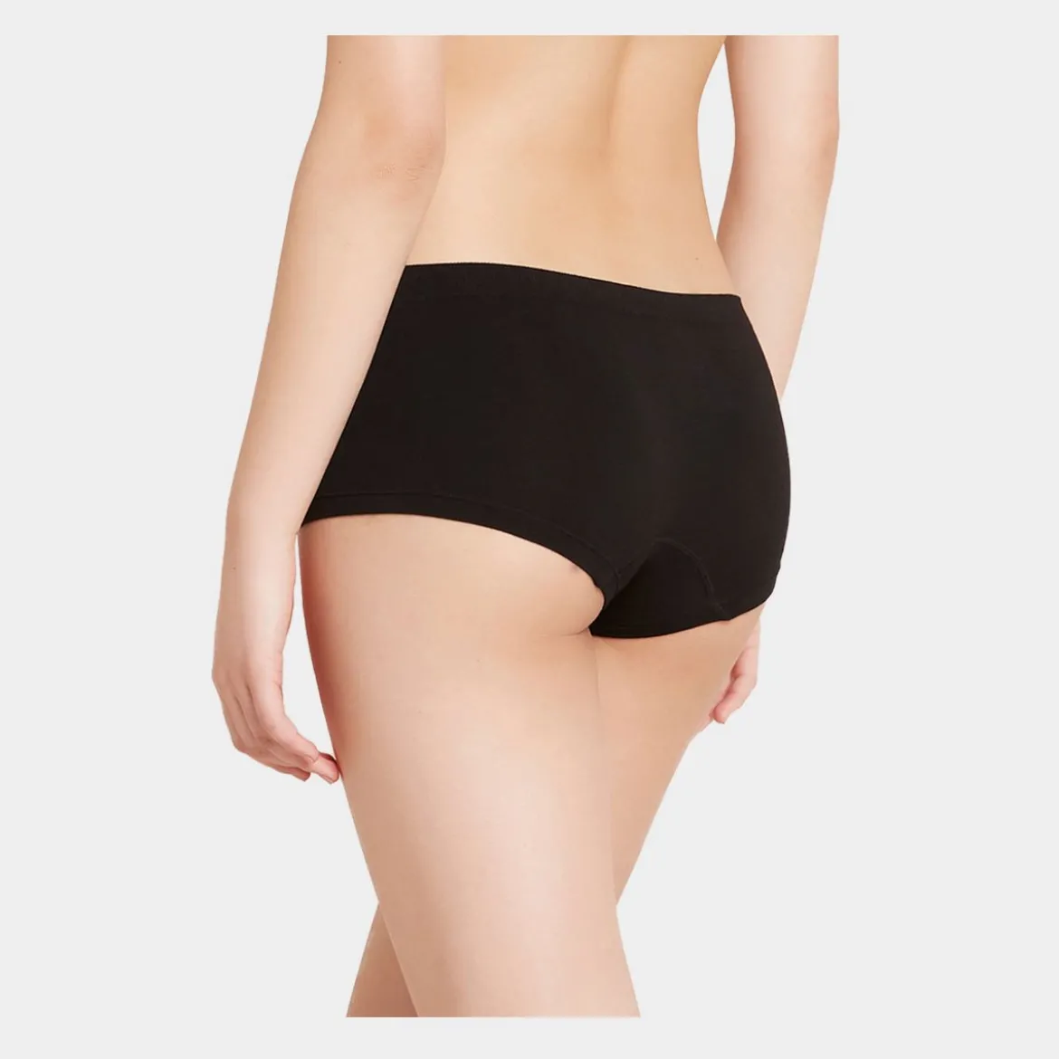 Sort bambus Hotpants
