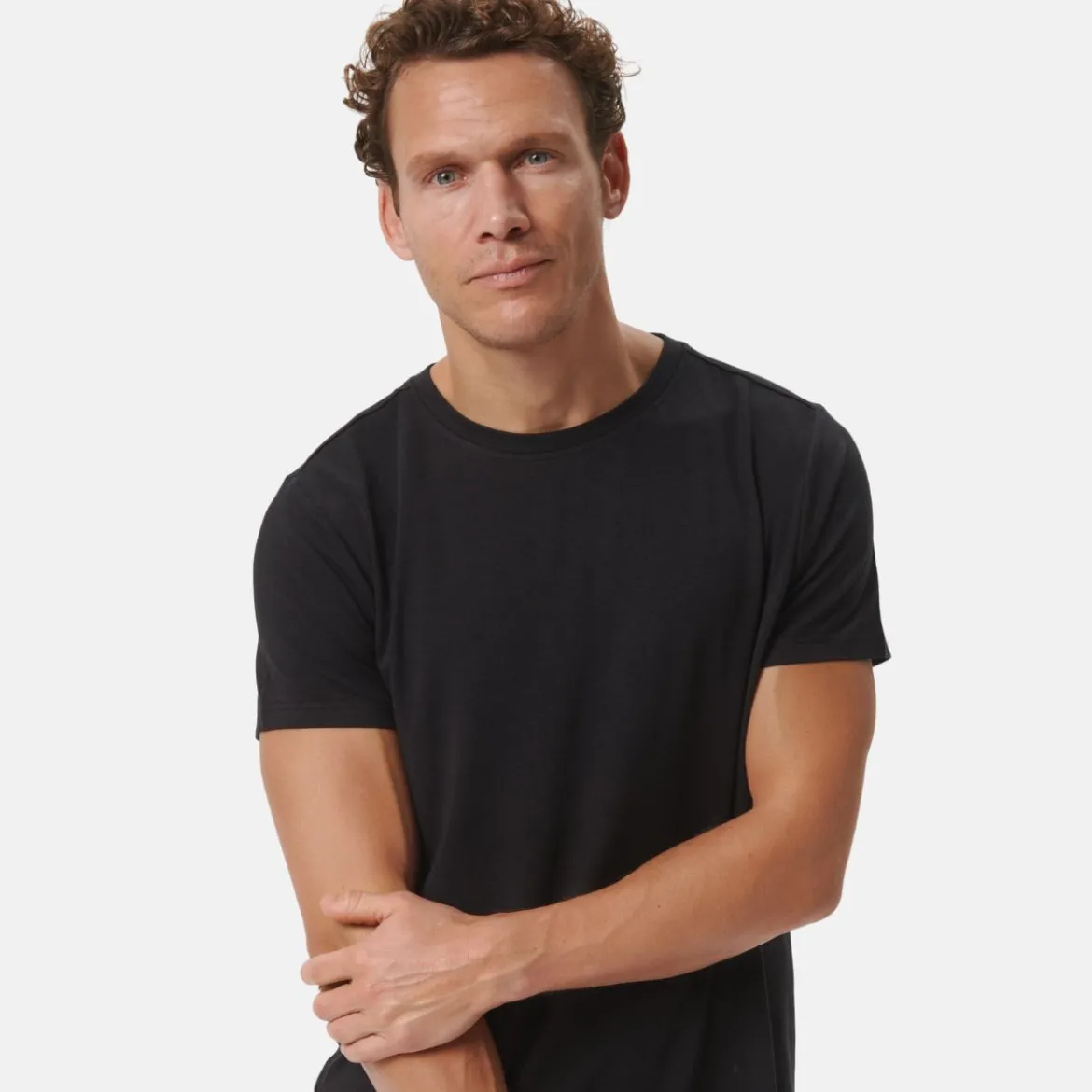 Sort bambus T-shirt