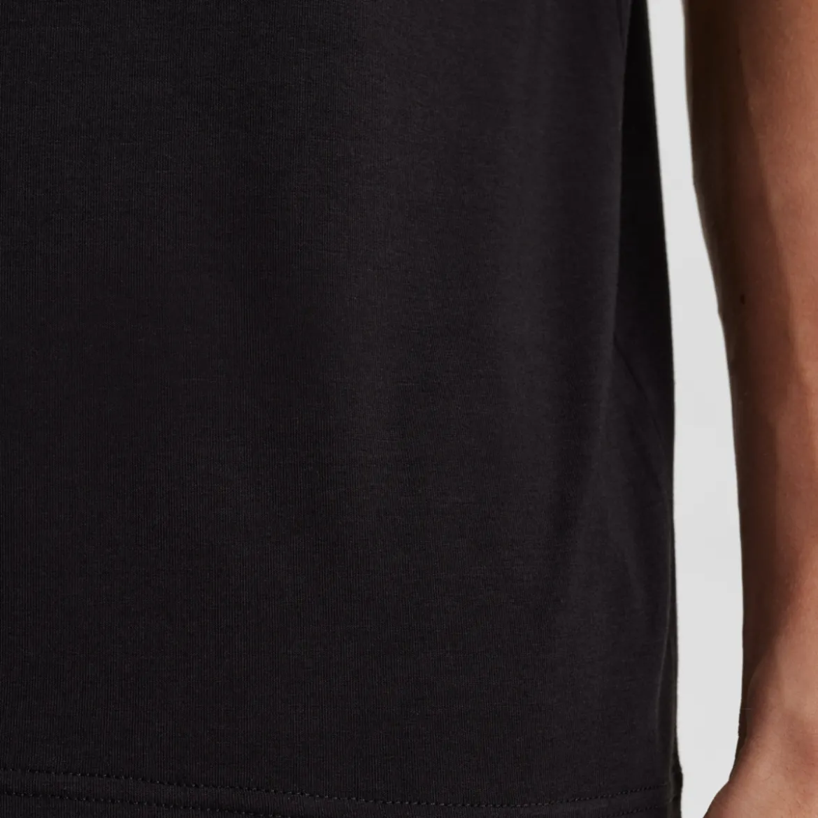 Sort bambus T-shirt