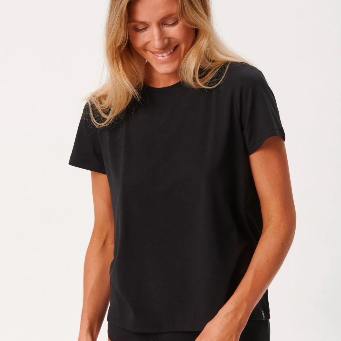 Sort bambus T-shirt