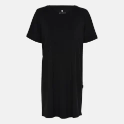 Sort bambus T-shirt kjole