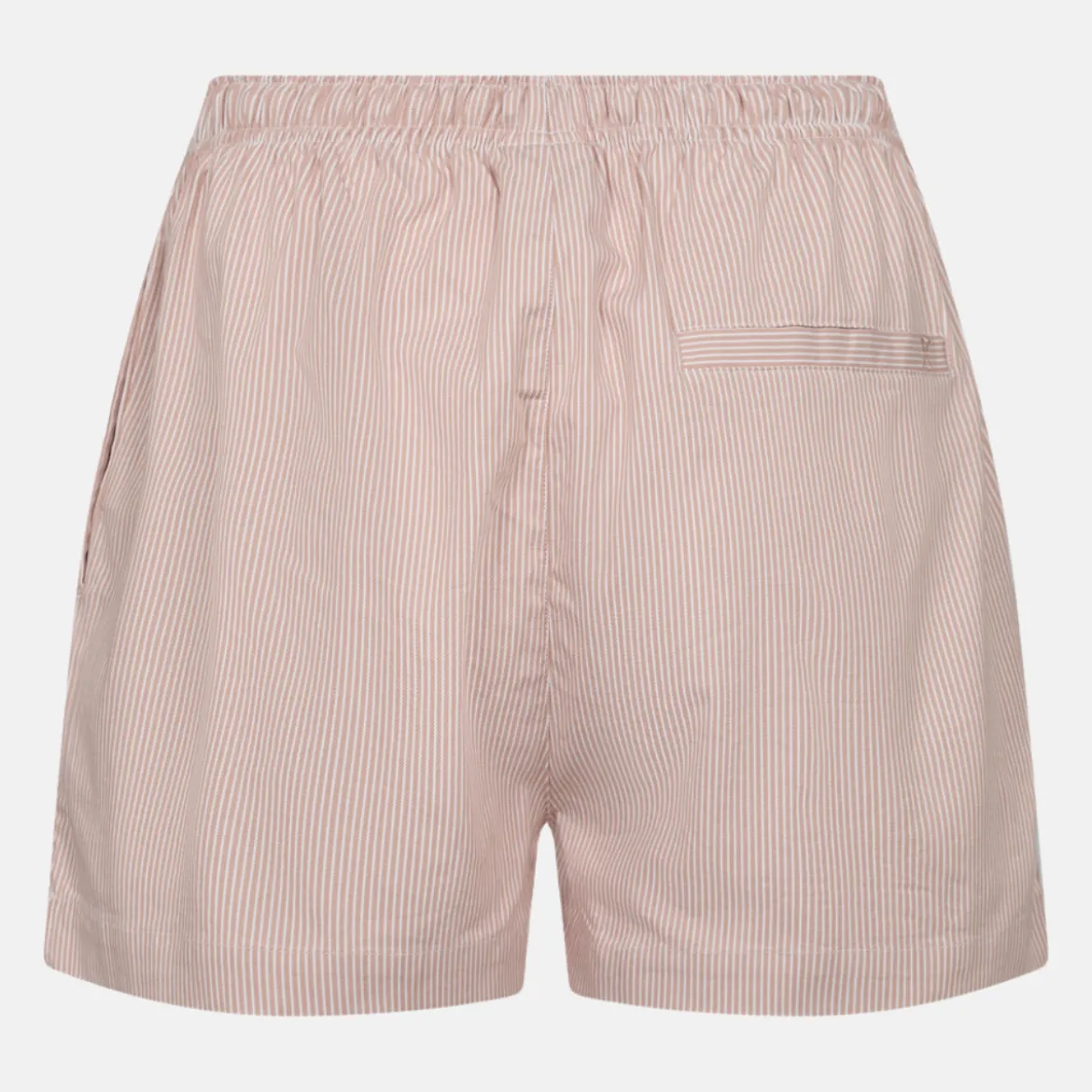 Stribet bambus natshorts