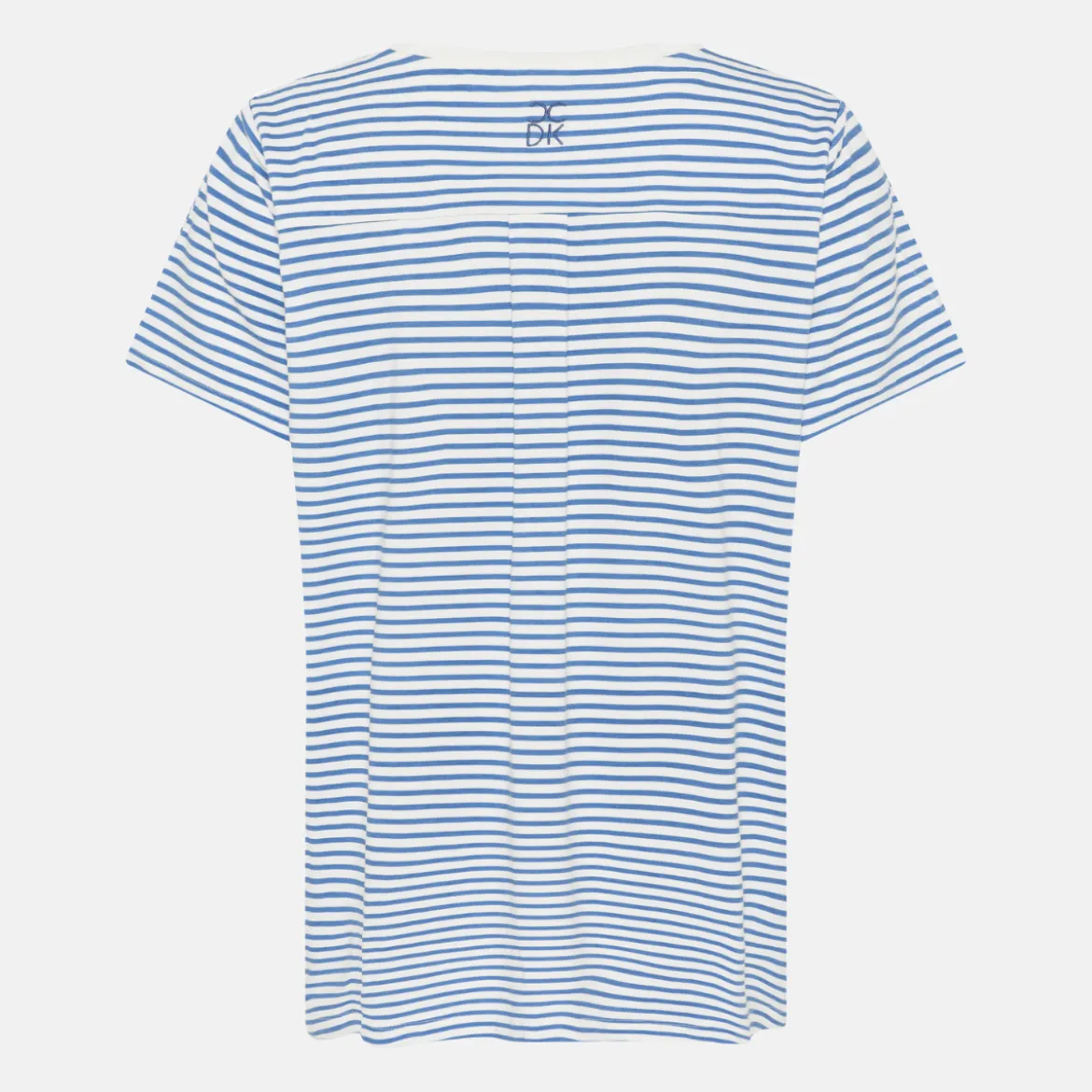 Stribet bambus T-shirt